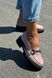 Жіночі туфлі - лофери на платформі натуральна замша KUKSA 1-1, 36, деми, натуральна шкіра
