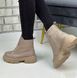 Жіночі черевики на шнурках натуральна шкіра LILO 1-1, 41, деми, байка