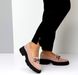 Жіночі туфлі - лофери на платформі натуральна замша DADI 1-1, 41, деми, натуральна шкіра