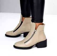Женские ботинки не высокий каблук натуральная кожа DORI 1-4, 41, деми, байка