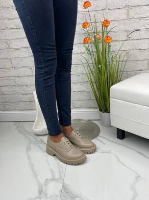 Женские туфли - броги на платформе натуральная кожа BOSTON 1-3, 41, деми, натуральная кожа