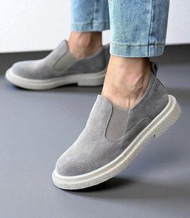 Жіночі туфлі - лофери на платформі натуральна замша SANA 1-2 11011-36 фото