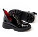 Жіночі черевики туфлі натуральний лак NIKOL 2-3, 36, деми, натуральна шкіра