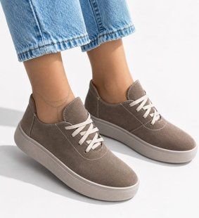 Женские кеды натуральная замша на платформе ROPA 1-1 20415-41 фото