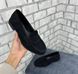 Жіночі туфлі-лофери на низькому ходу чорні натуральна замша ADINA 1-4, 41, деми, натуральна шкіра