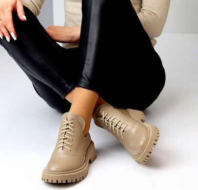 Жіночі черевики туфлі натуральна шкіра NIKOL 1-3, 36, деми, натуральна шкіра