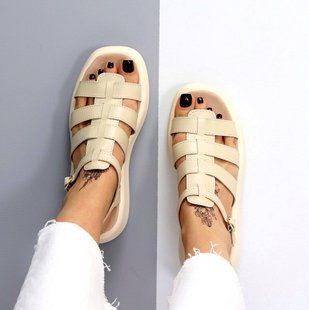 Женские босоножки переплеты на платформе натуральная кожа 1-3 12808-36 фото