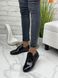 Женские туфли черные на низком ходу натуральный лак KENYA 1-5, 36, деми, натуральная кожа
