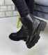 Жіночі черевики на шнурках натуральна шкіра LILO 1-2, 36, зима, набивна вовна