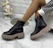Женские ботинки на шнурках на высокой платформе натуральная кожа SOFAT 1-1, 41, деми, байка